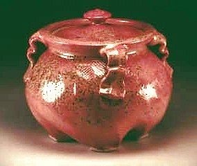 Stoneware Beanpot